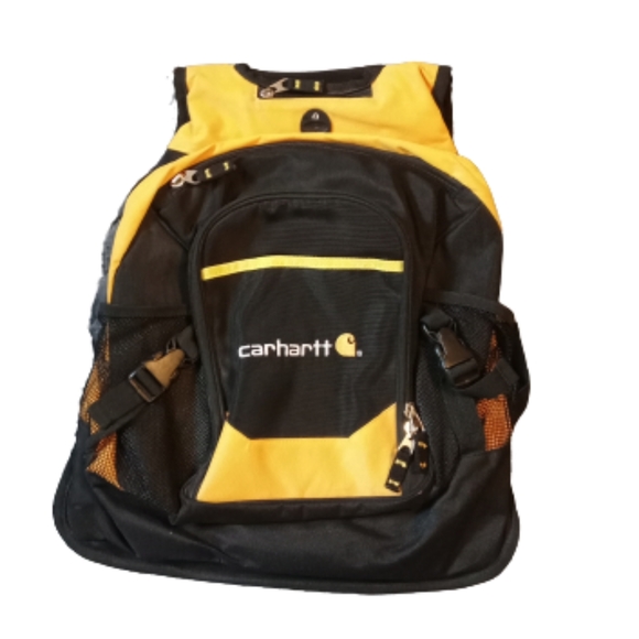 Carhartt Handbags - • Carhartt Backpack Traditional Black & Yellow •